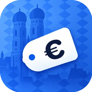 App-Icon in Blau